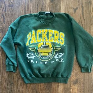 Green Bay Packers Green vintage Sweatshirt
